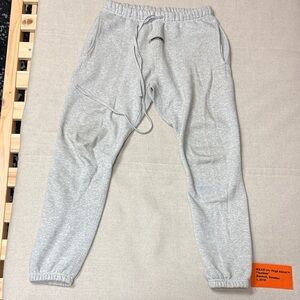 Essentials Fear of God Light Gray Joggers